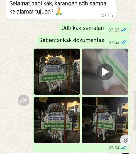 Pengiriman Papan Bunga Selamat Sejomulyo Juwana