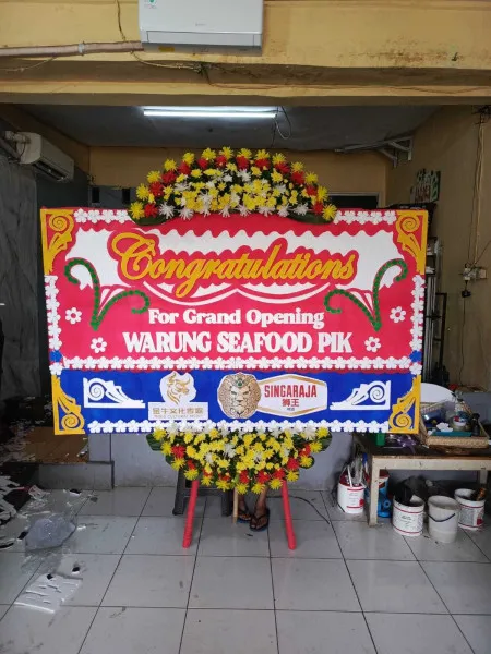 Papan Bunga Ucapan Selamat Sejomulyo Juwana